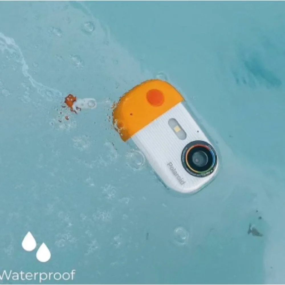 Polaroid Underwater Camera, Waterproof Camera w/LCD Display, USB Rechargeable